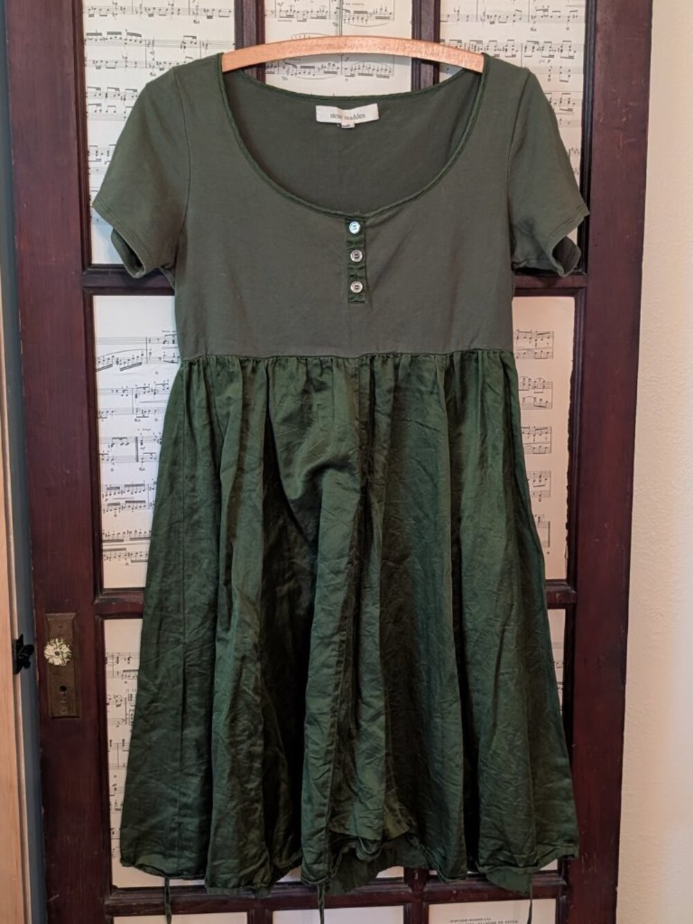 Steve Madden babydoll dress, medium